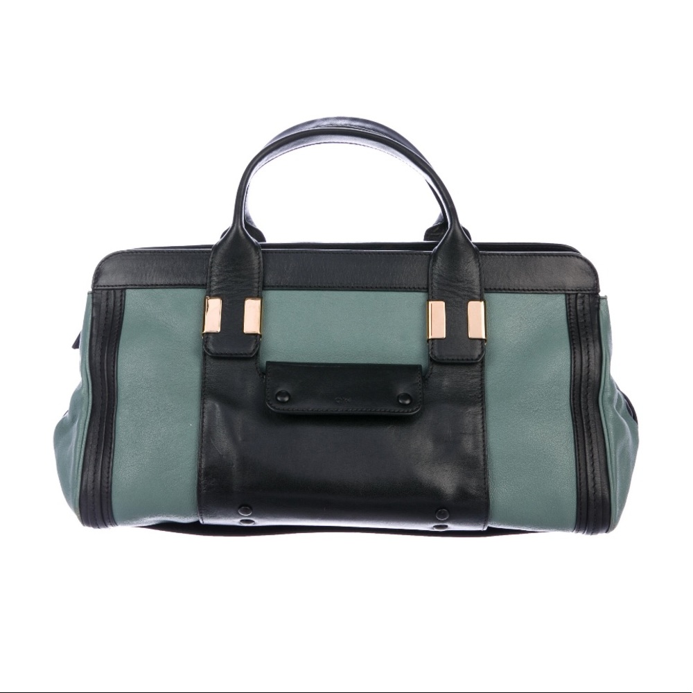 🖤SOLD💚 Chloé Alice Bag - Green/Black 💚🖤